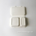 9x6''-1000ml 2-compartment food container-L